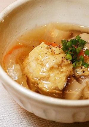 豆腐入り♬ふんわり鶏団子の野菜あん-レシピのメイン写真