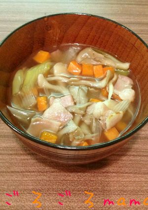 Soup.04〜コンソメスープ-レシピのメイン写真