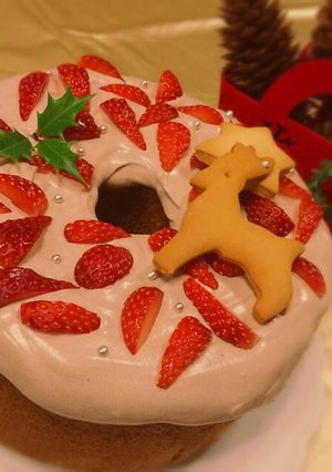 ★簡単クリスマスシフォン★-レシピのメイン写真
