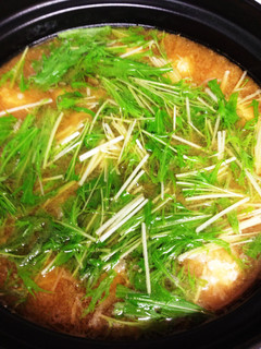 とろける〜♪お豆腐だんごのみそ鍋-レシピのメイン写真