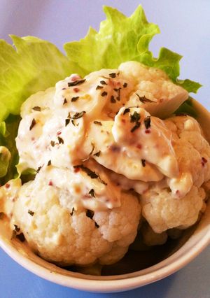 カリフラワーのチーズドレッシング-レシピのメイン写真