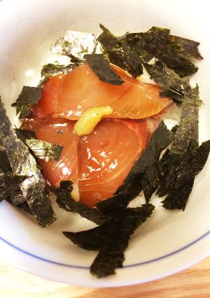 リメイク☆刺身でづけ茶漬け-レシピのメイン写真
