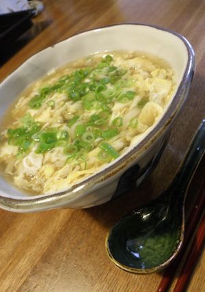 ふーふーふわふわ卵のあんかけうどんやぁ-レシピのメイン写真