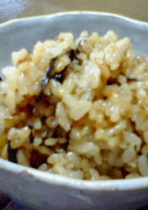 塩昆布茶飯-レシピのメイン写真
