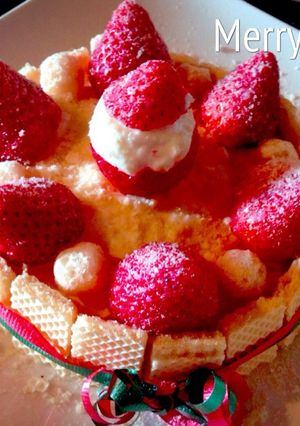 離乳食 可愛い&お洒落 クリスマスケーキ-レシピのメイン写真