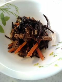 鉄分たっぷり ひじきの煮物-レシピのメイン写真