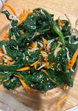 ほうれん草としらすのナムル-レシピのメイン写真