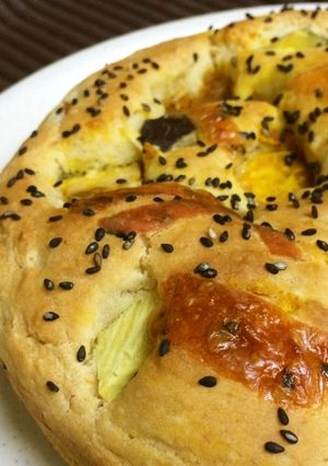 かぼちゃ入りケークサレ　カレー風味-レシピのメイン写真