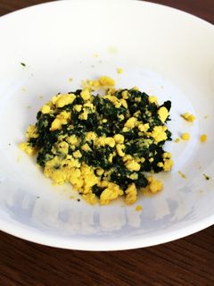 ほうれん草のたまご和え(離乳食中期)-レシピのメイン写真