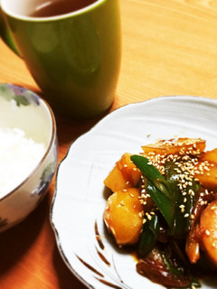 簡単★激ウマじゃがいもの甘辛煮-レシピのメイン写真