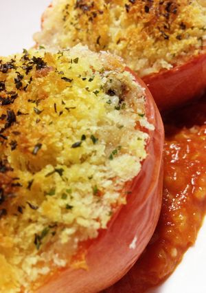 どうまい☆トマトカップのオーブン焼き☆-レシピのメイン写真