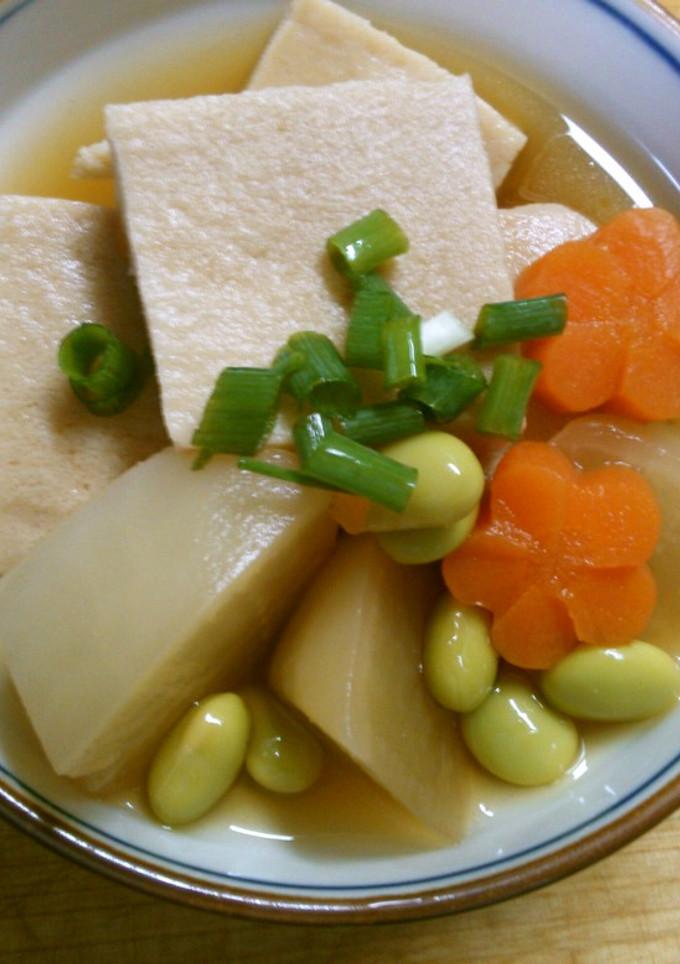高野豆腐 大根 人参の 簡単 含め煮♪-レシピのメイン写真