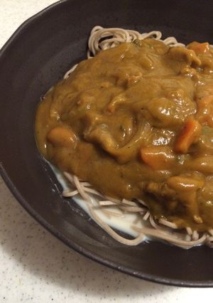 また食べたくなる味！濃厚カレーそば-レシピのメイン写真