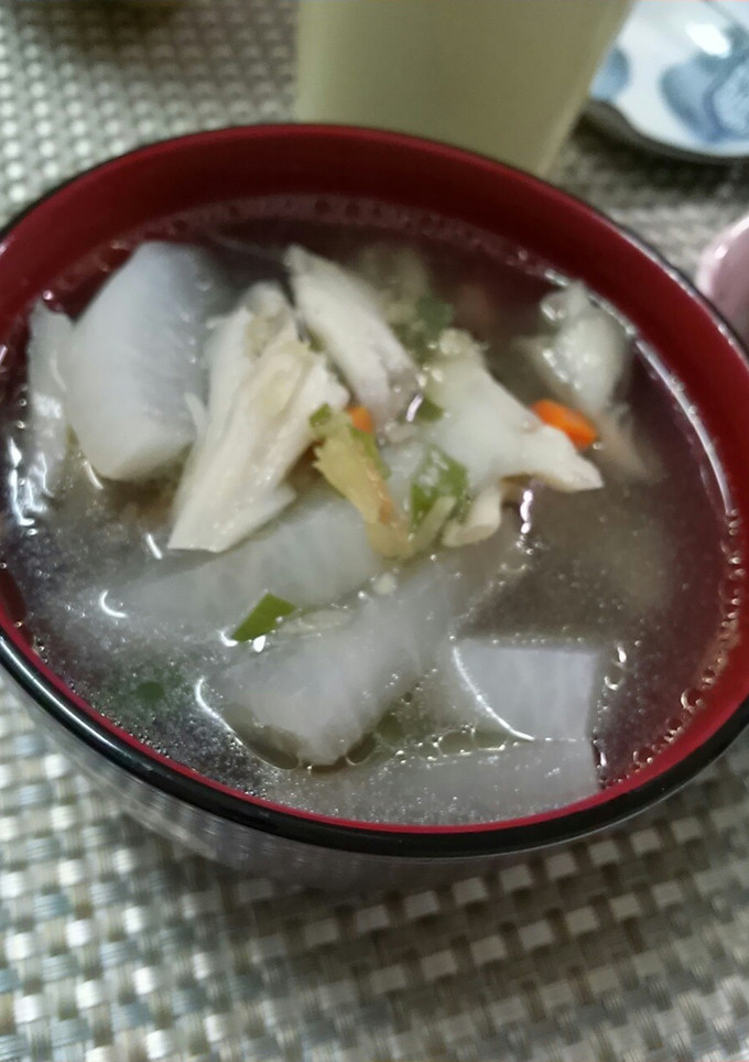 鶏と舞茸と大根の生姜スープ-レシピのメイン写真