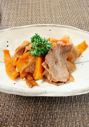 グレープフルーツピールチャンプルー😻-レシピのメイン写真