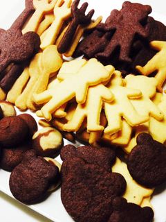 ▼型抜きクッキー-レシピのメイン写真