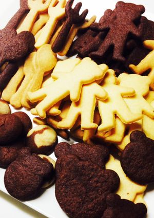▼型抜きクッキー-レシピのメイン写真