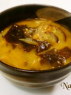 無塩料理☆チゲ風簡単!胡麻坦々スープ-レシピのメイン写真