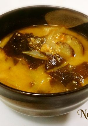 無塩料理☆チゲ風簡単!胡麻坦々スープ-レシピのメイン写真