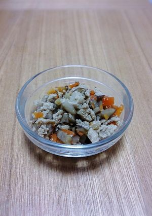 高野豆腐のそぼろ-レシピのメイン写真