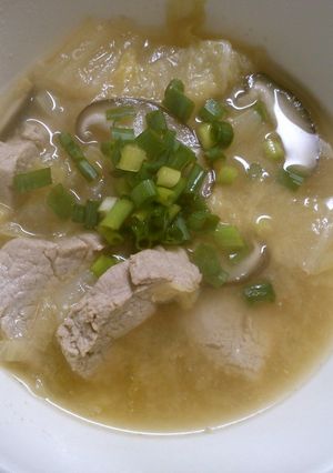 簡単 絶品♪ 豚肉 白菜の 胡麻味噌煮！-レシピのメイン写真