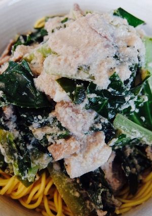 とり野菜みそで！ごまみそらーめん-レシピのメイン写真