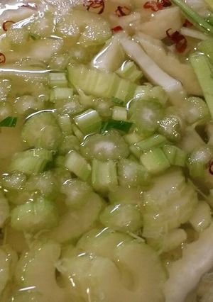 セロリのピクルスwith塩レモン-レシピのメイン写真