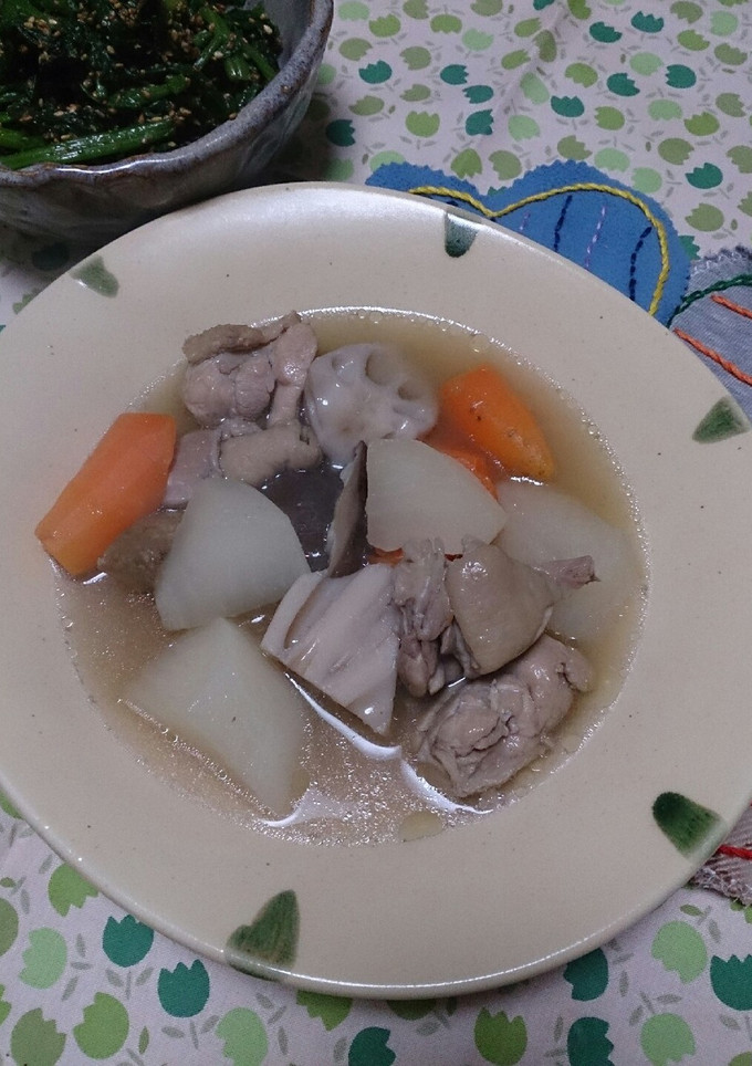 和風根菜スープ-レシピのメイン写真