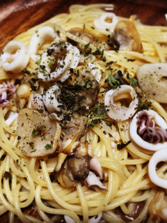 簡単!イカとアサリのパスタ-レシピのメイン写真