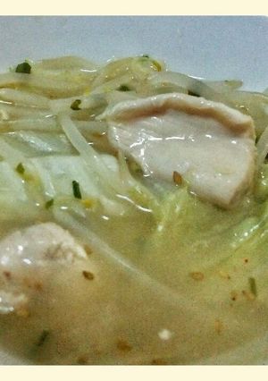 ツルプリ鶏むね肉ととろ~り鶏ガラスープ鍋-レシピのメイン写真