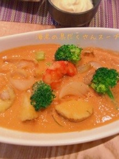 海老の具だくさんスープ♪-レシピのメイン写真