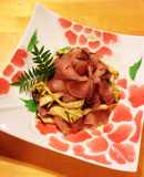 男の料理☆緑茶のおさかなスモーク