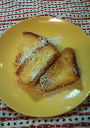 パン耳で旨いフレンチトースト♪-レシピのメイン写真