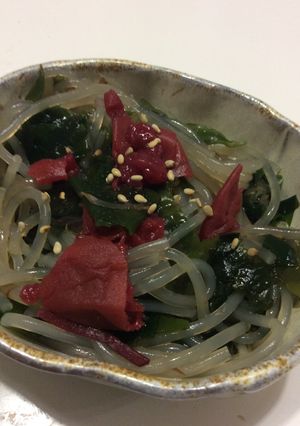 幼児も食べれる☆和風春雨サラダ-レシピのメイン写真