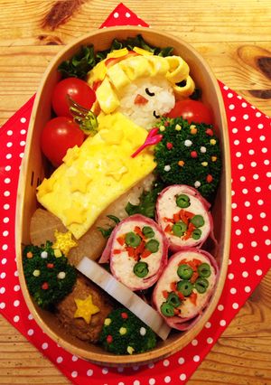 クリスマスお弁当天使の祈り-レシピのメイン写真