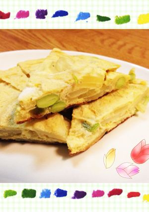 焼きっぱなし、枝豆たっぷりポテトオムレツ-レシピのメイン写真