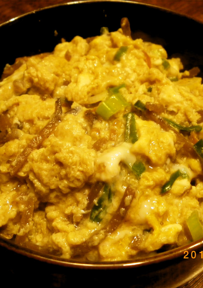 おひとりさまの玉子丼-レシピのメイン写真