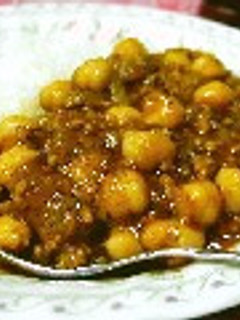 ひよこ豆とひき肉のスパイシーカレー-レシピのメイン写真