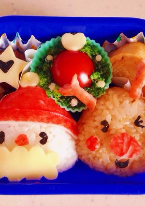 キャラ弁☆クリスマス弁当-レシピのメイン写真