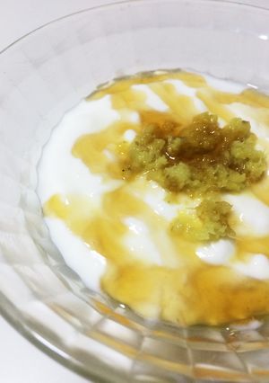 朝食に!身体あったかジンジャーヨーグルト-レシピのメイン写真
