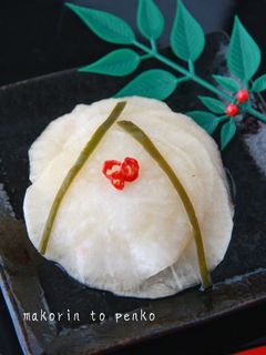 簡単*パリパリ美味*大根の千枚漬け-レシピのメイン写真