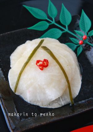 簡単＊パリパリ美味＊大根の千枚漬け-レシピのメイン写真