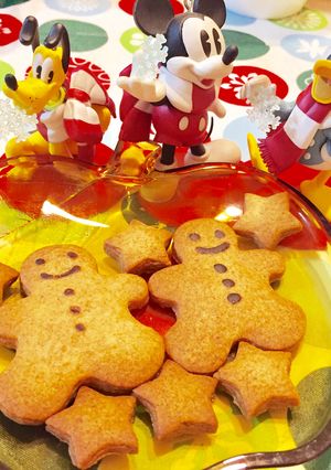 HMで簡単かりかりジンジャークッキー♡-レシピのメイン写真