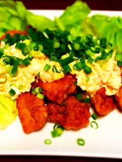 簡単フライパンで作る揚げないチキン南蛮!-レシピのメイン写真