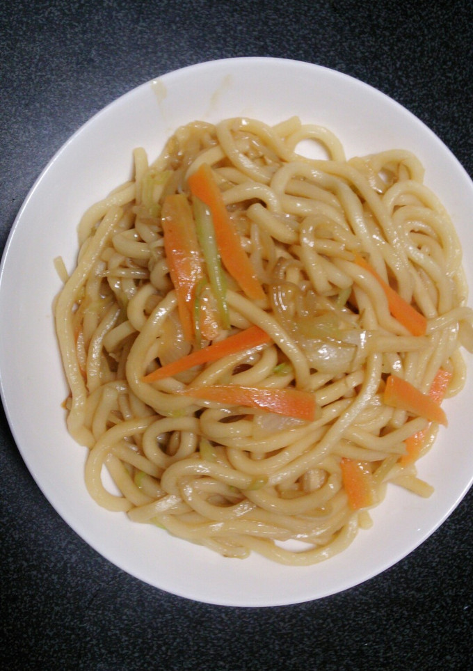 あっさりうまうま♡和風な焼きうどん-レシピのメイン写真