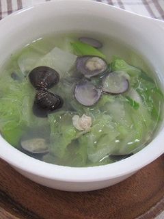 しじみと白菜の生姜スープ-レシピのメイン写真