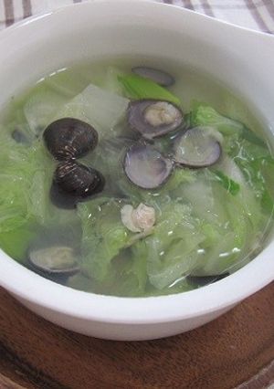 しじみと白菜の生姜スープ-レシピのメイン写真