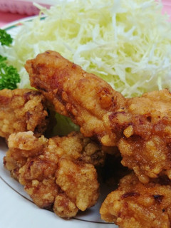 人気メニュー☆若鶏唐揚げ定食ぅ♪-レシピのメイン写真