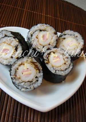 塩こんぶチーズのちくわ巻き-レシピのメイン写真