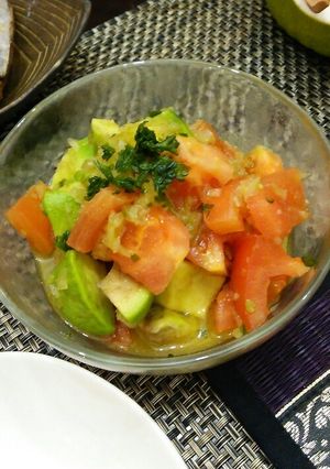 アボカドトマトの玉ねぎ和え-レシピのメイン写真